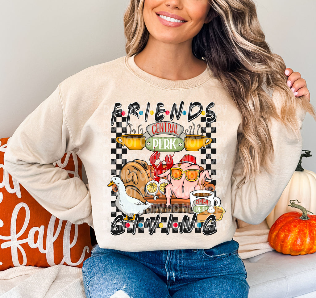 Friendsgiving DTF Transfer