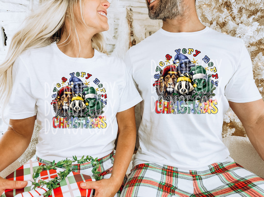 House Christmas DTF Transfer