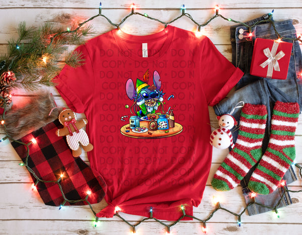 Stitch/Elf DTF Transfer