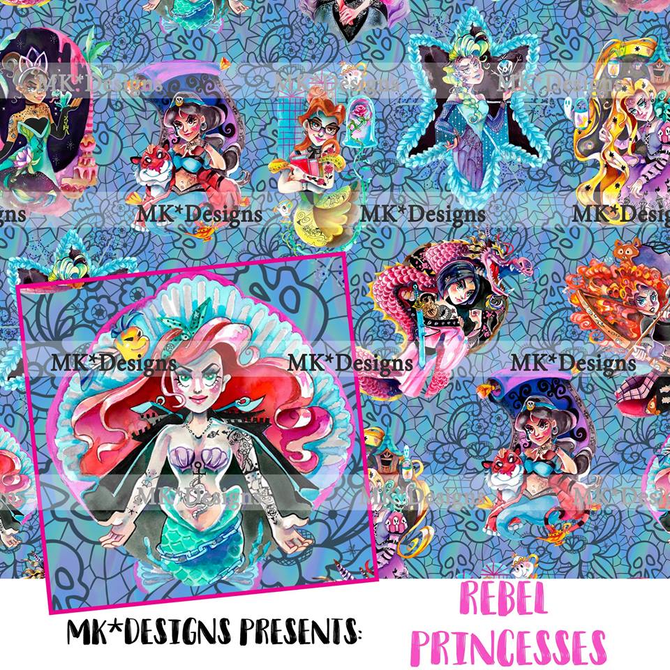 TINY Lace Rebel Princesses