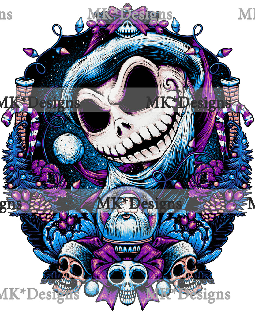 Skeleton DTF Transfer