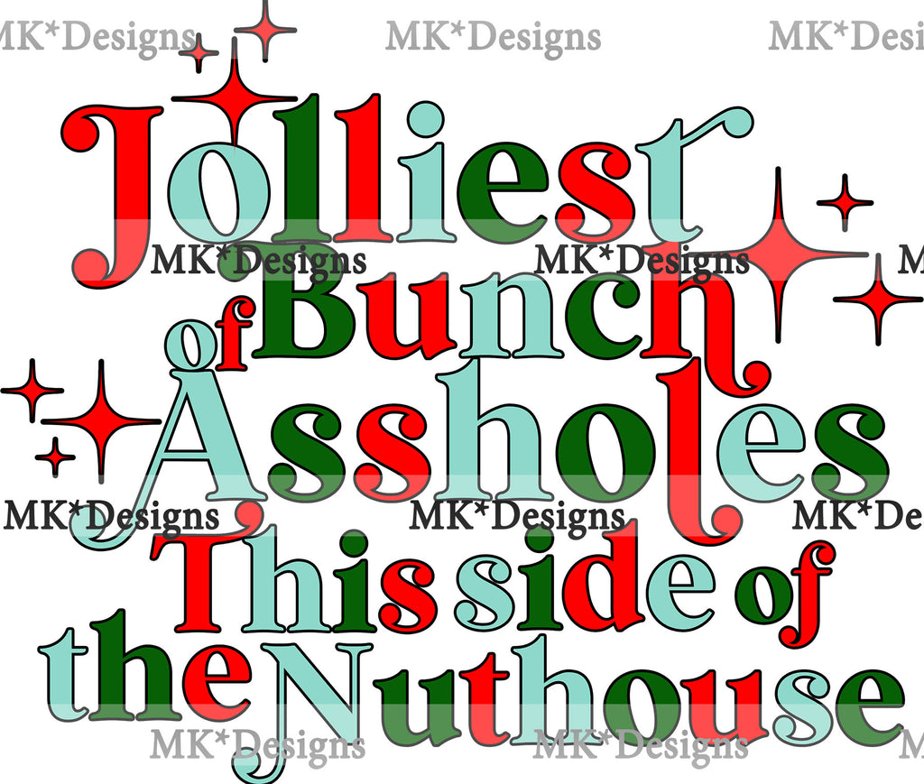 Jolliest Bunch DTF Transfer