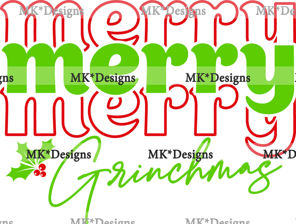 Merry Merry G DTF Transfer