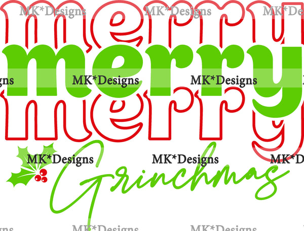Merry Merry G DTF Transfer