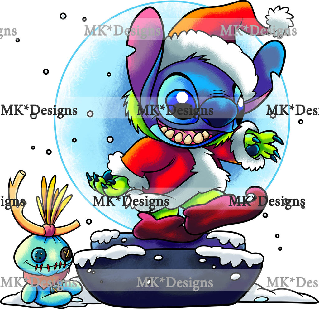 Stitch/Mean one DTF Transfer