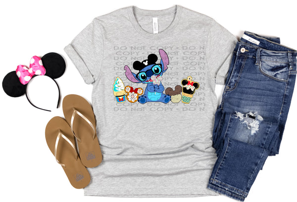 Stitch Snacks DTF Transfer