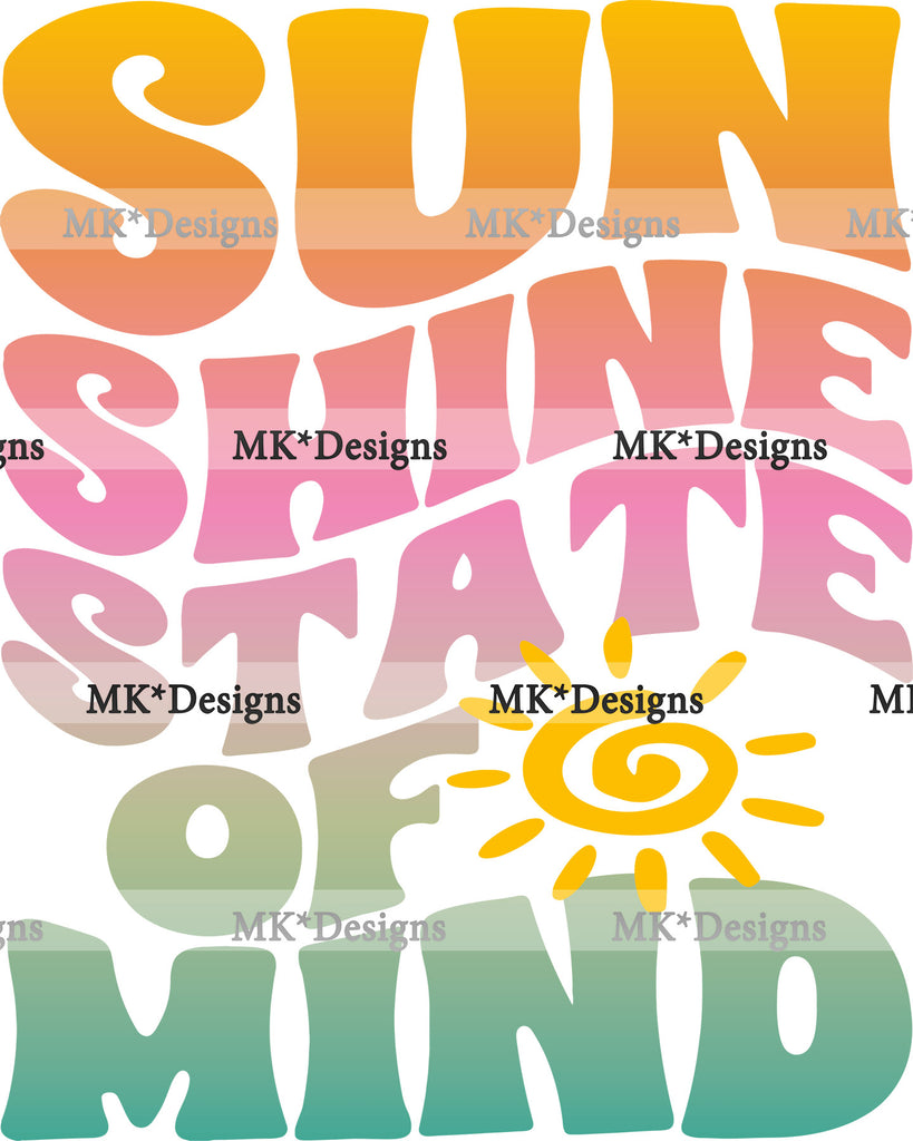 Sunshine State of Mind DTF transfer