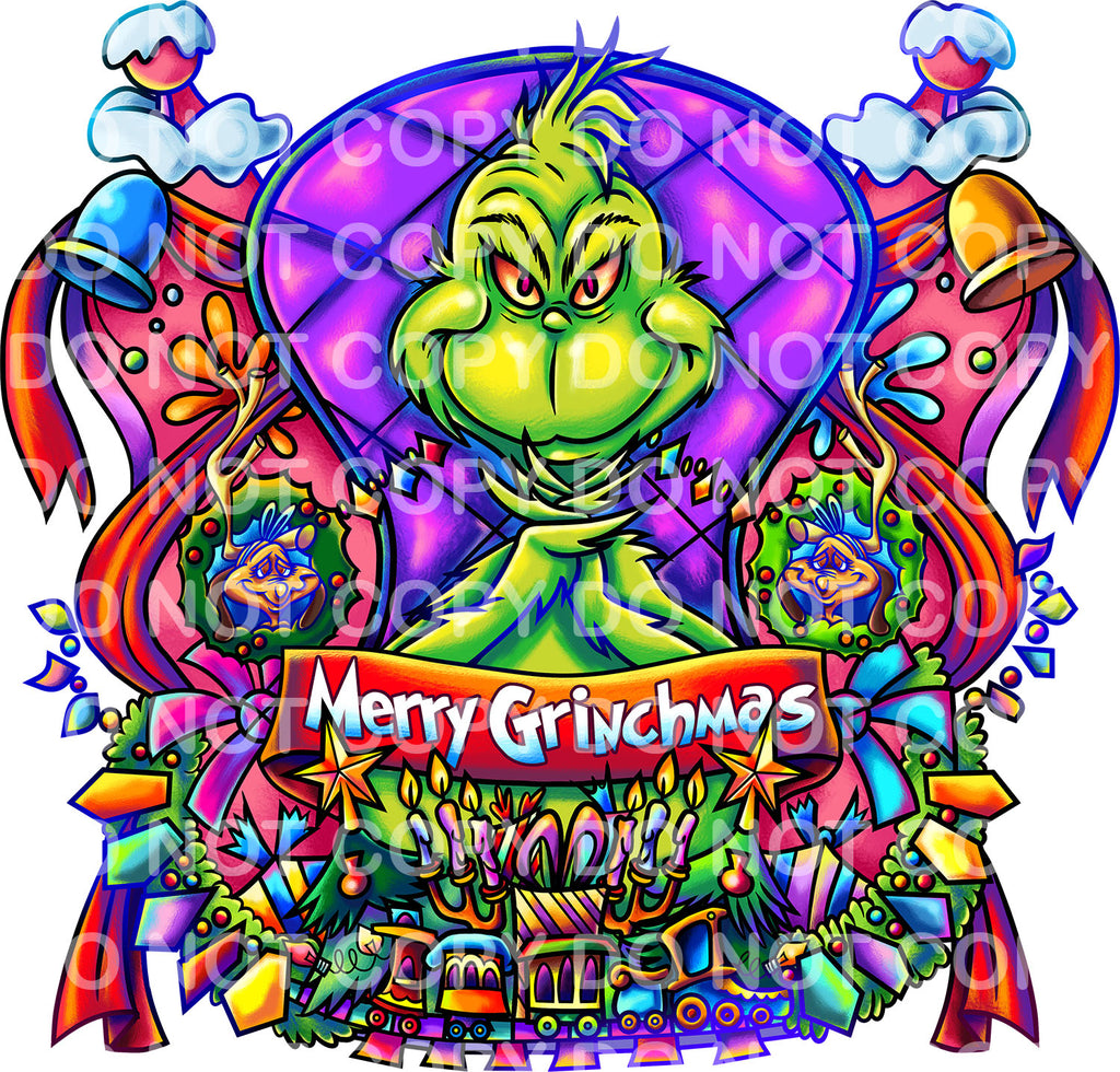 Merry Grinchmas DTF Transfer