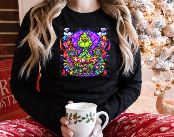 Merry Grinchmas DTF Transfer
