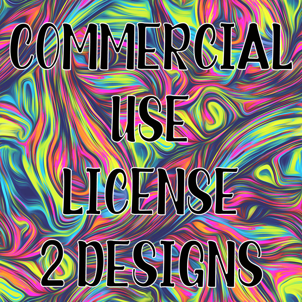 Commercial Use License TWO patterns