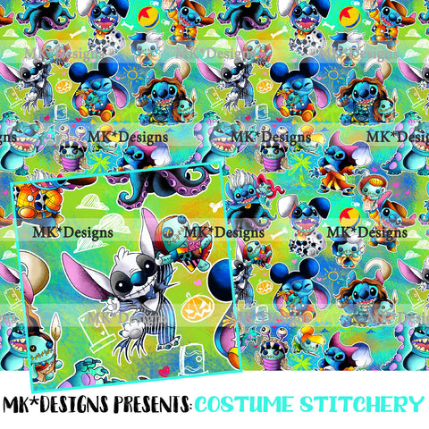 Costume Stitchery seamless digital pattern