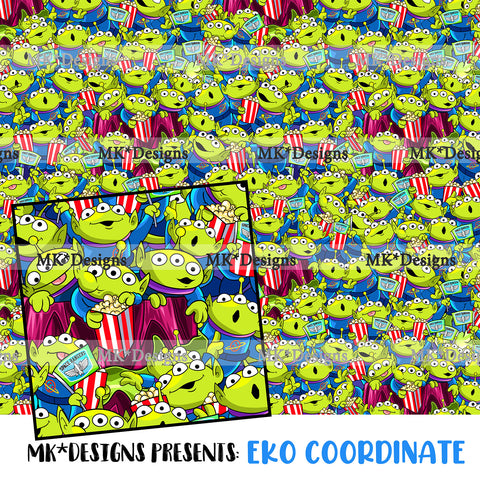 EKO Coordinate seamless digital pattern