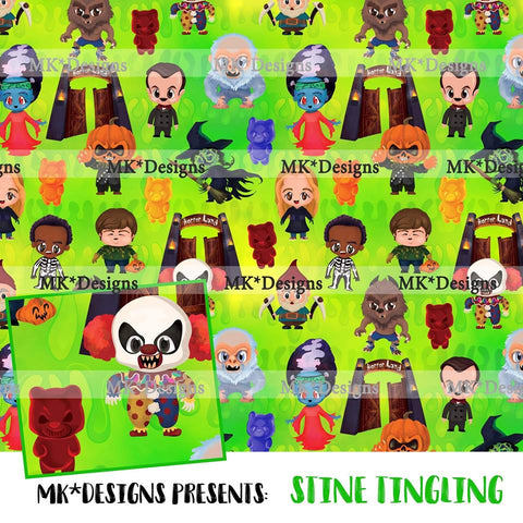 Stine Tingling seamless digital pattern