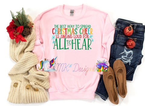 Adult Unisex Christmas Cheer t-shirt/sweatshirt/hoodie