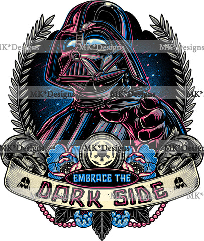 Dark Side DTF transfer