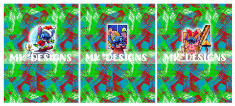 Merry Stitchmas 2.0 BIG Kid panel set B